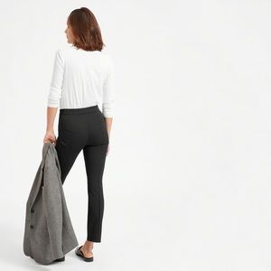 Everlane Side Zip Work Pant, black.